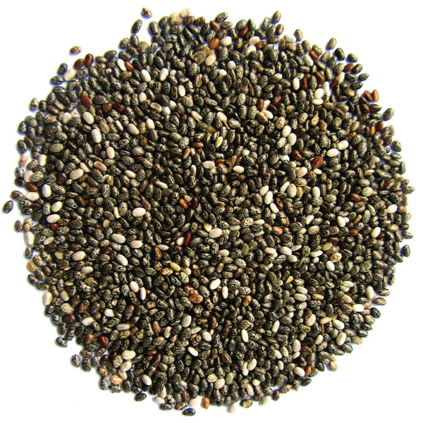 Wilderness Poets Organic Black Chia Seeds - Bulk Chia - (32 Ounce - 2  Pound) 2.00 Pound (Pack of 1)