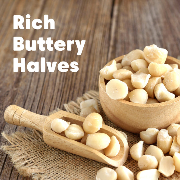 Macadamia Nuts - Halves, Raw