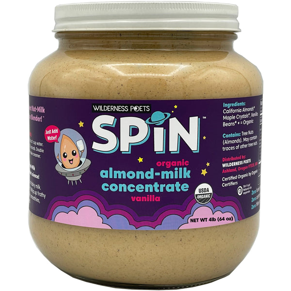 SPiN: Almond Milk Concentrate - Organic, Vanilla
