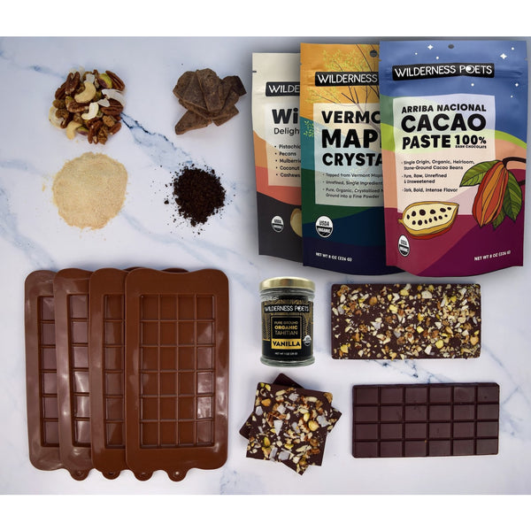 RAW Chocolate Making Kit - Gift Set -  – Wilderness Poets