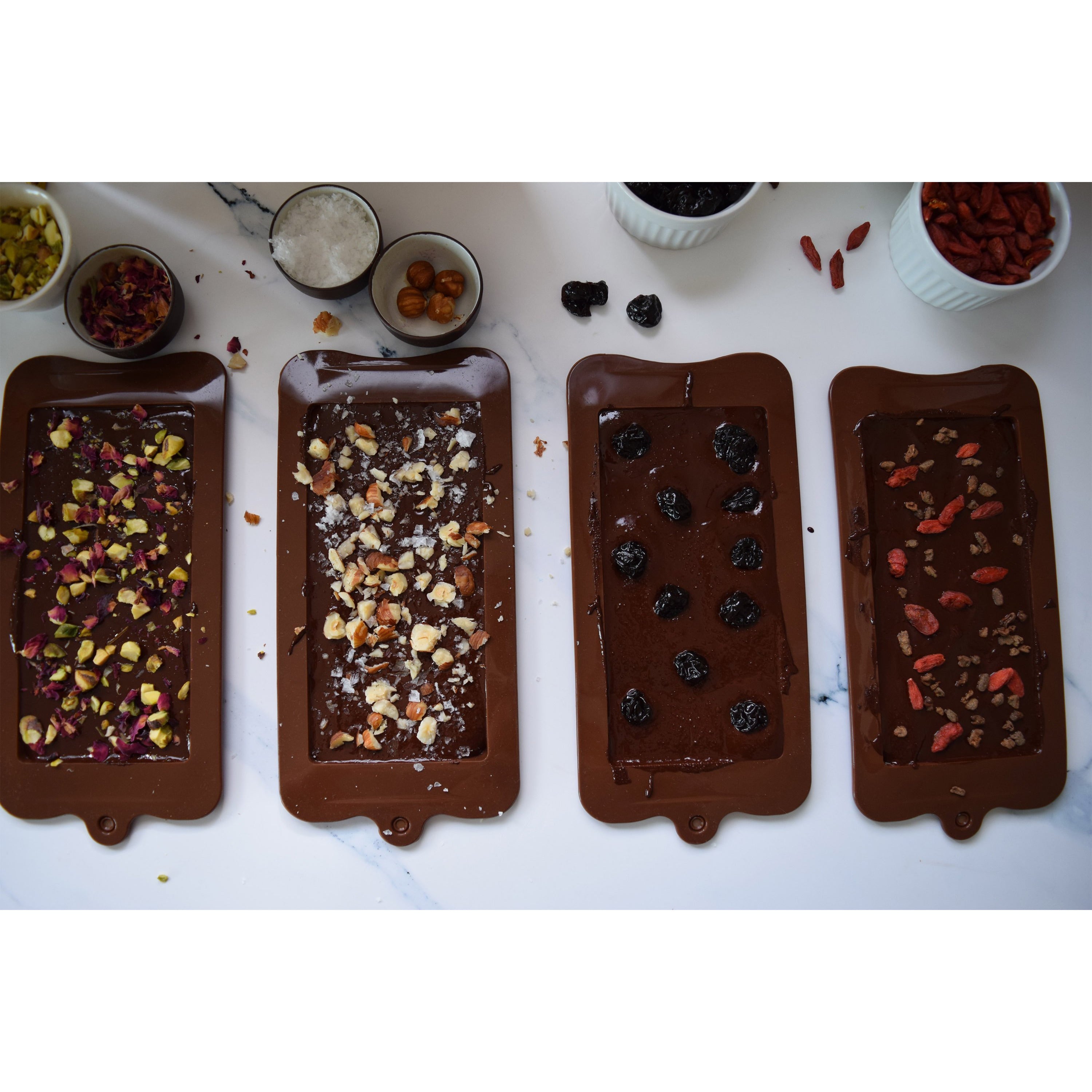 Silicon Break-Apart Chocolate Molds (4 pack) – Wilderness Poets